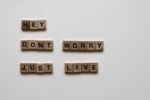 Photo "How to learn to live in the present and not worry so much about the future"